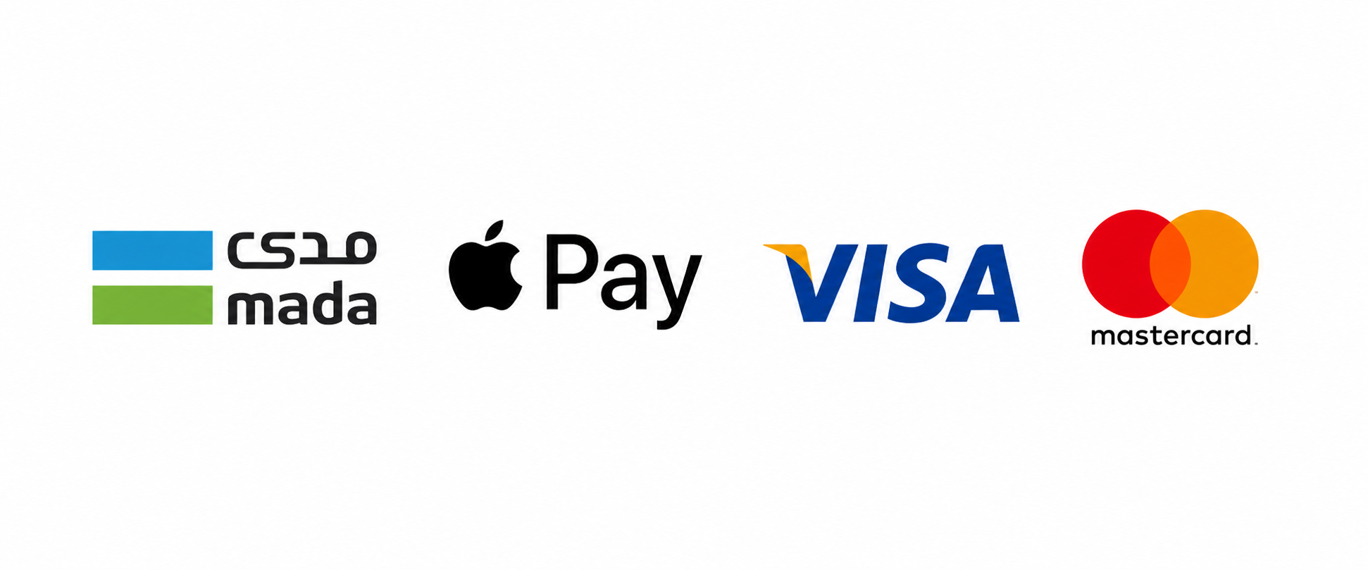 Mada, Visa, Mastercard